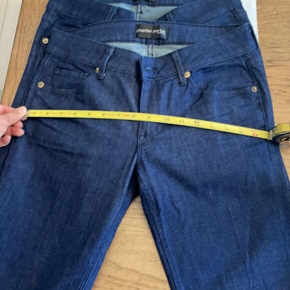 CHARLES PORTER DARK BLUE FLARE BOTTOMS BUN… - Picture 2 of 12